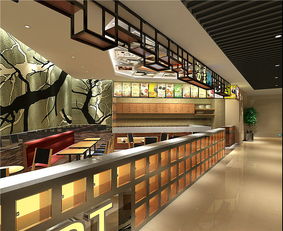 留星糖奶茶甜品 成都專業商鋪裝修