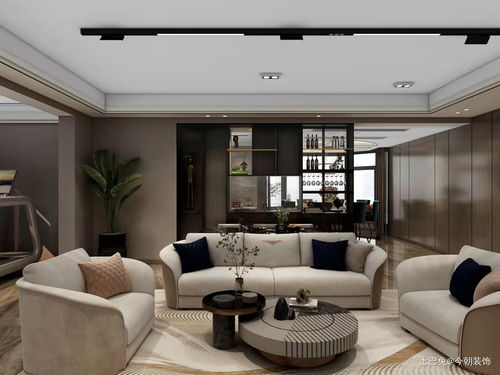 260㎡現(xiàn)代輕奢風(fēng)四居室裝修案例 回歸生活本質(zhì)的實景賞析